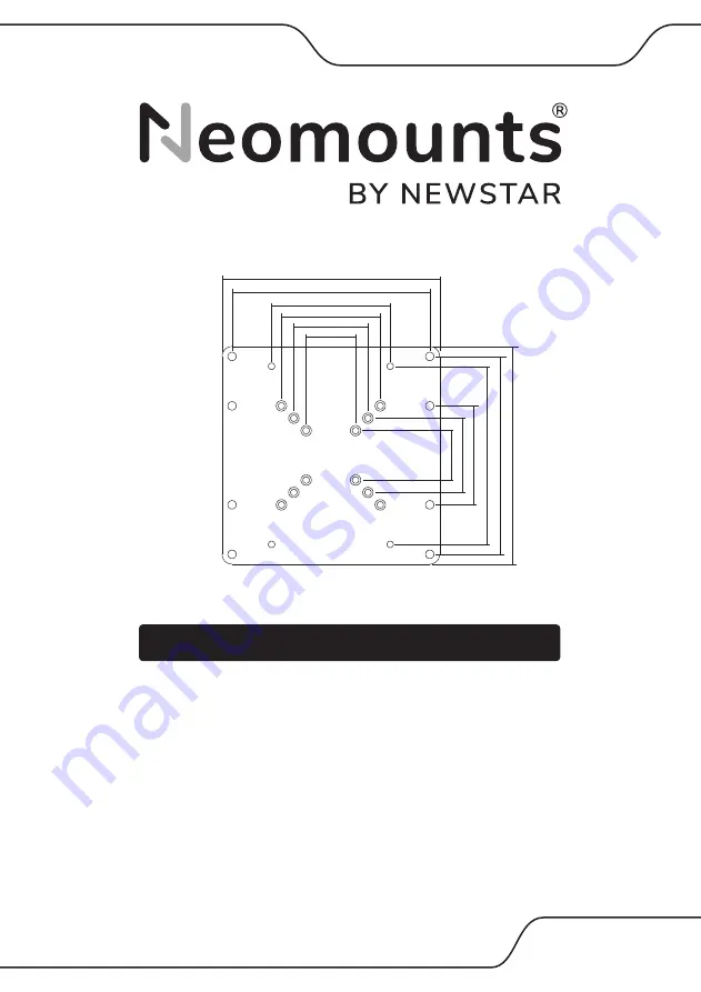 NewStar FPMA-VESA200 Instruction Manual Download Page 1