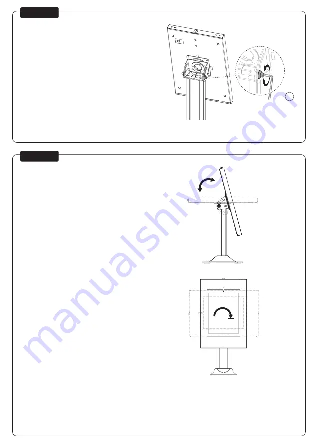 NewStar Neomounts DS15-640WH1 Instruction Manual Download Page 6