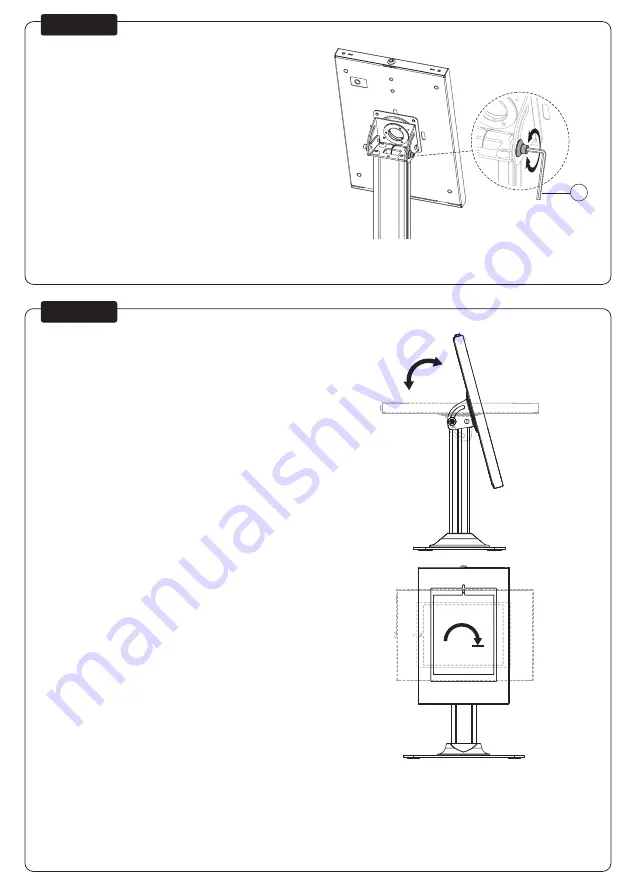 NewStar Neomounts DS15-650WH1 Instruction Manual Download Page 7