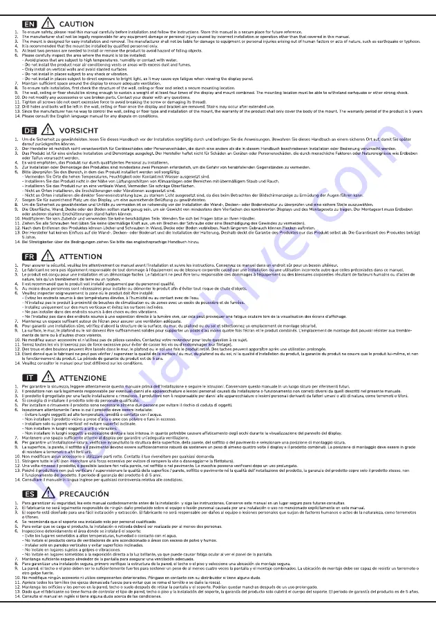 NewStar NeoMounts DS70-750BL2 Instruction Manual Download Page 5