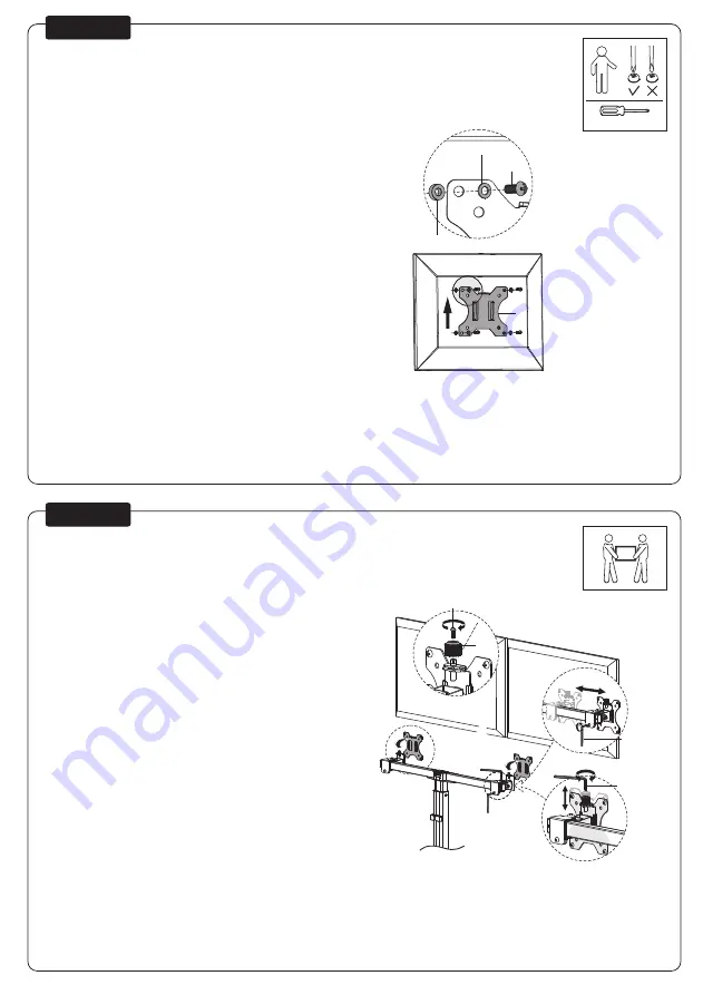 NewStar Neomounts FPMA-D865DBLACK Instruction Manual Download Page 4