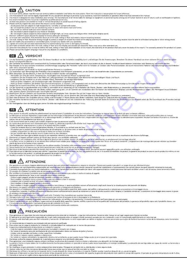 NewStar Neomounts FPMA-D940 Instruction Manual Download Page 3