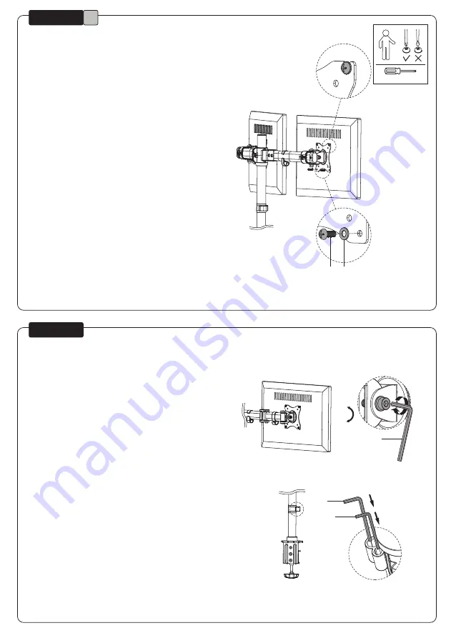 NewStar Neomounts FPMA-DCB100DBLACK Скачать руководство пользователя страница 6