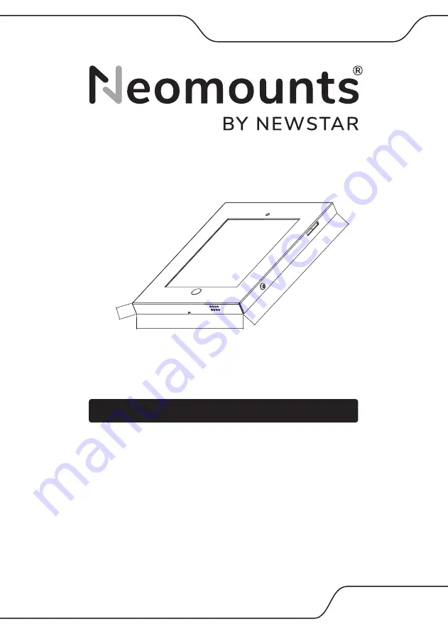 NewStar Neomounts IPAD2N-UN20BLACK Скачать руководство пользователя страница 1