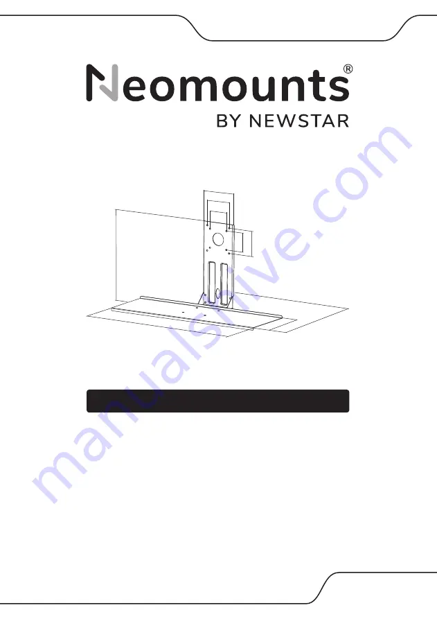 NewStar Neomounts KEYB-V200BLACK Скачать руководство пользователя страница 1