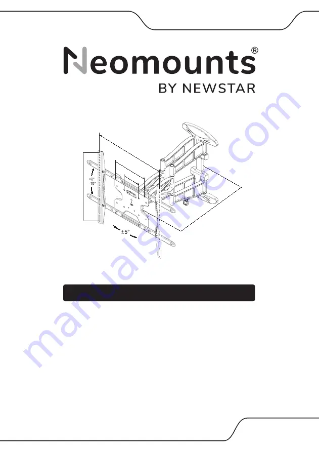 NewStar NeoMounts LED-W550 Скачать руководство пользователя страница 1