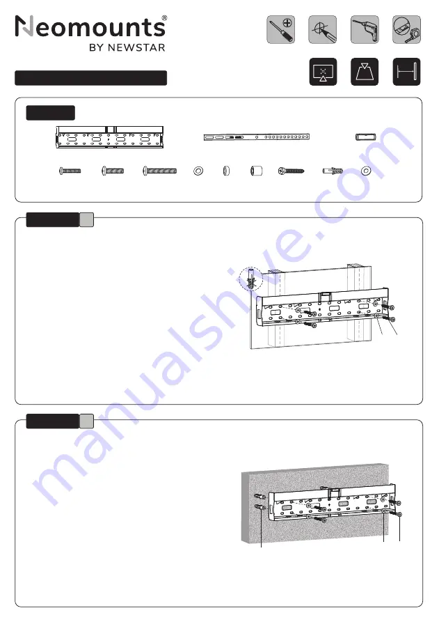 NewStar Neomounts LFD-W1640MP Скачать руководство пользователя страница 2