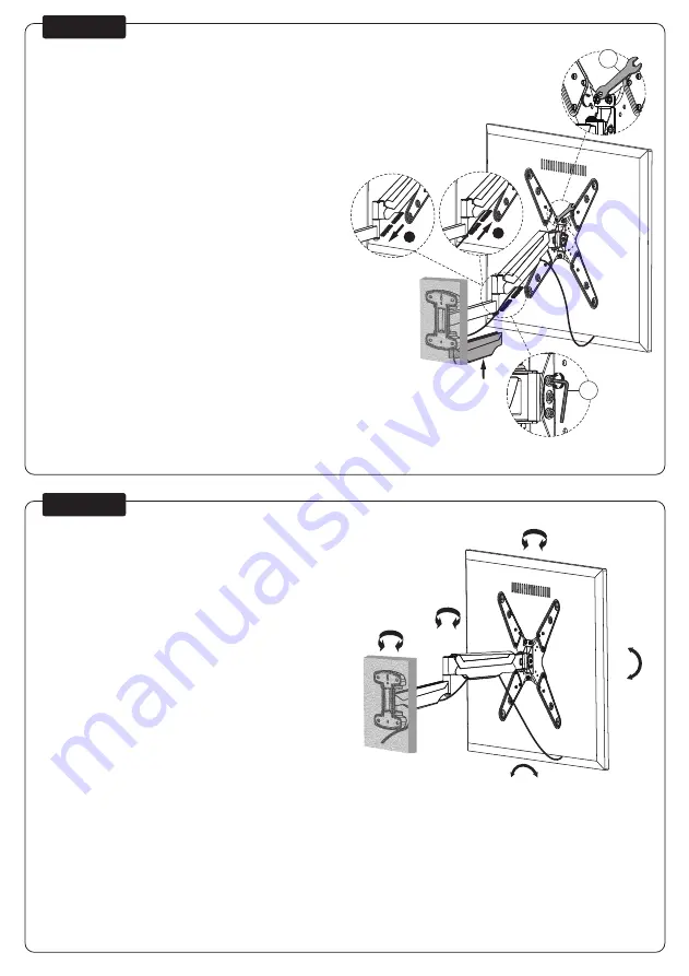 NewStar Neomounts WL70-550BL14 Instruction Manual Download Page 7