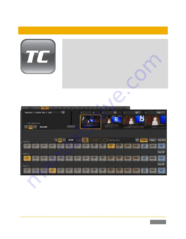 NewTek Tricaster TCXD850 Скачать руководство пользователя страница 207