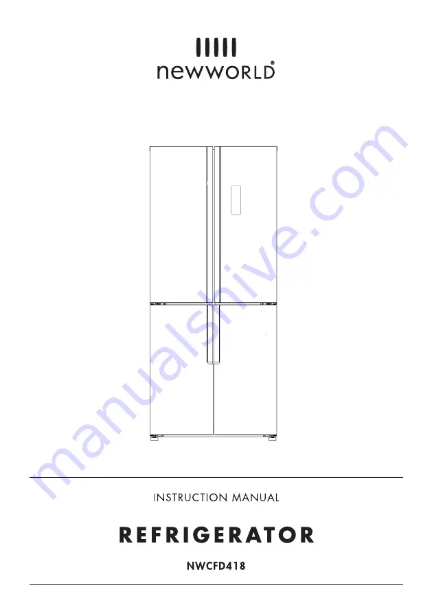 Newworld NWCFD418 Instruction Manual Download Page 1