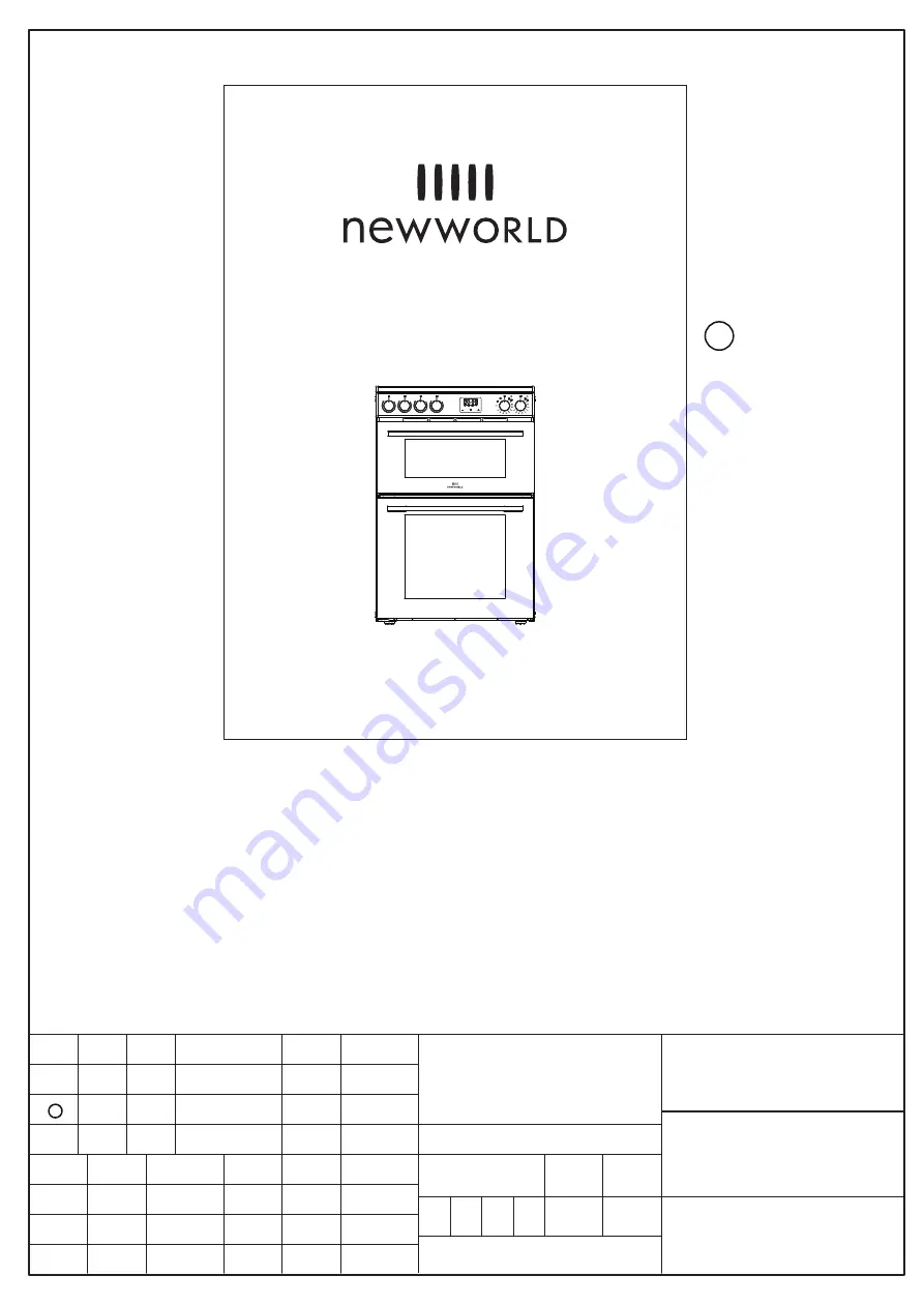 Newworld NWLS60DEB Instruction Manual Download Page 1