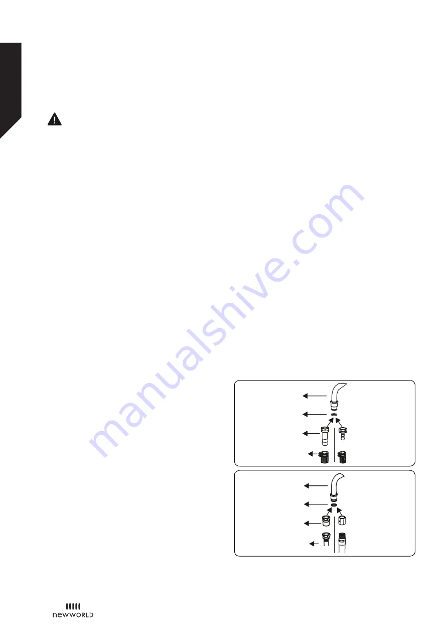 Newworld NWLS60DEWX Instruction Manual Download Page 15