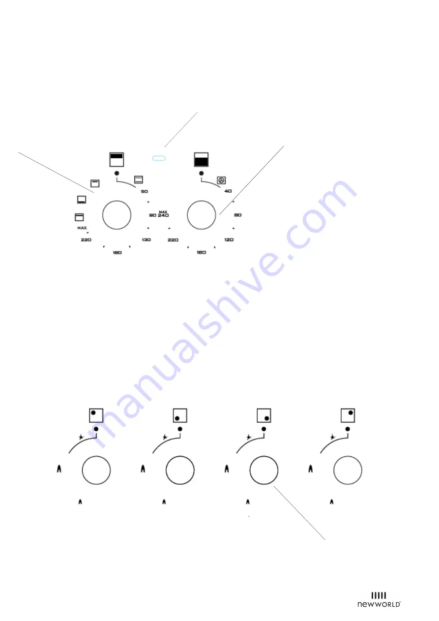 Newworld NWTOP63DFB Instruction Manual Download Page 16