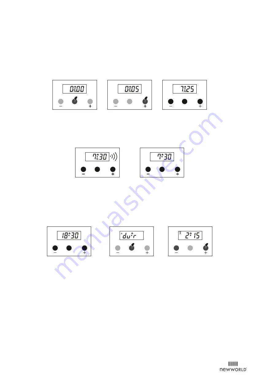 Newworld NWTOP63DFB Instruction Manual Download Page 19