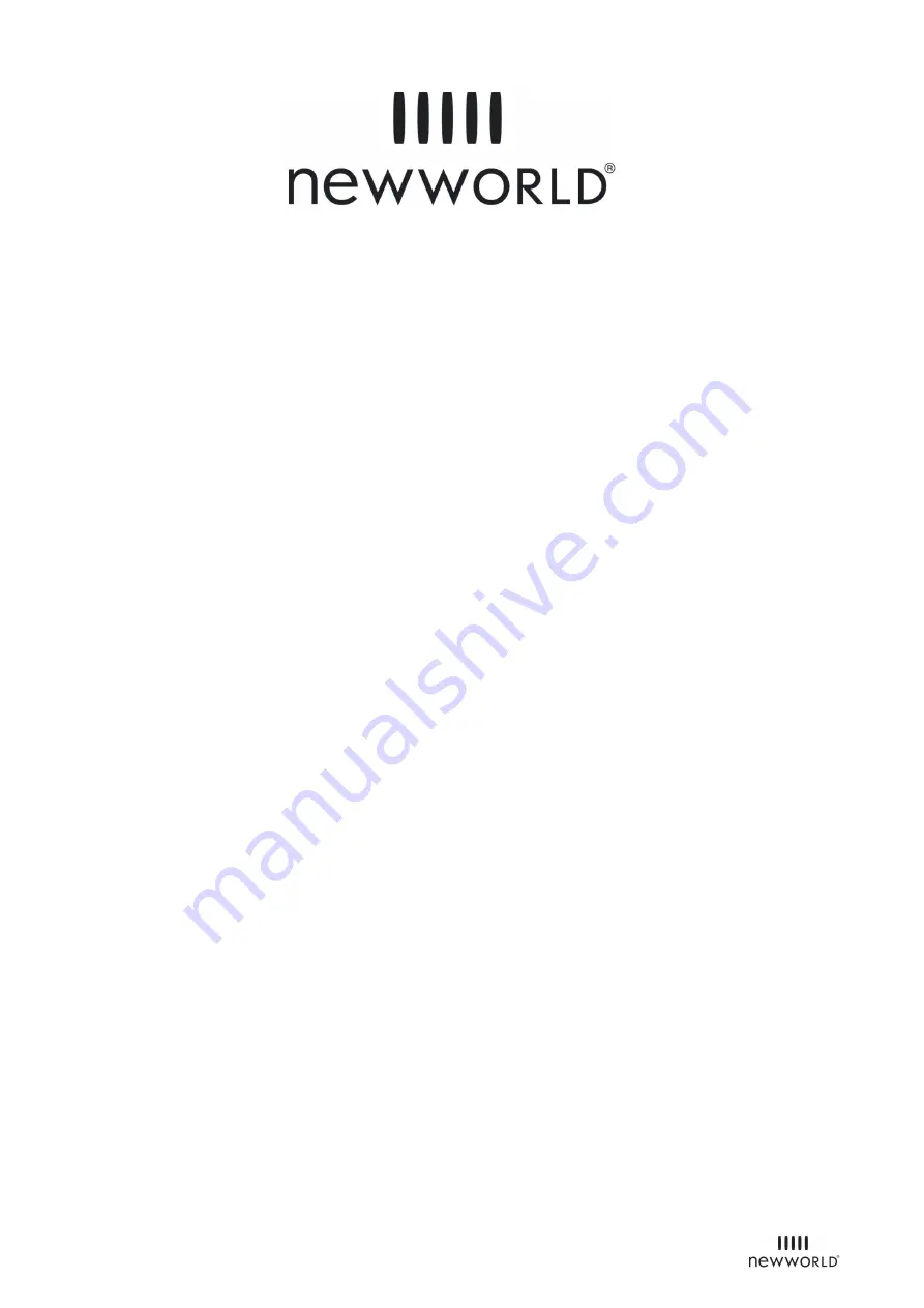 Newworld NWTOP63DFB Instruction Manual Download Page 34