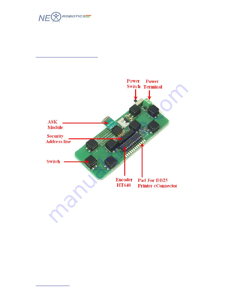 NEX ROBOTICS 434 MHz Manual Download Page 3