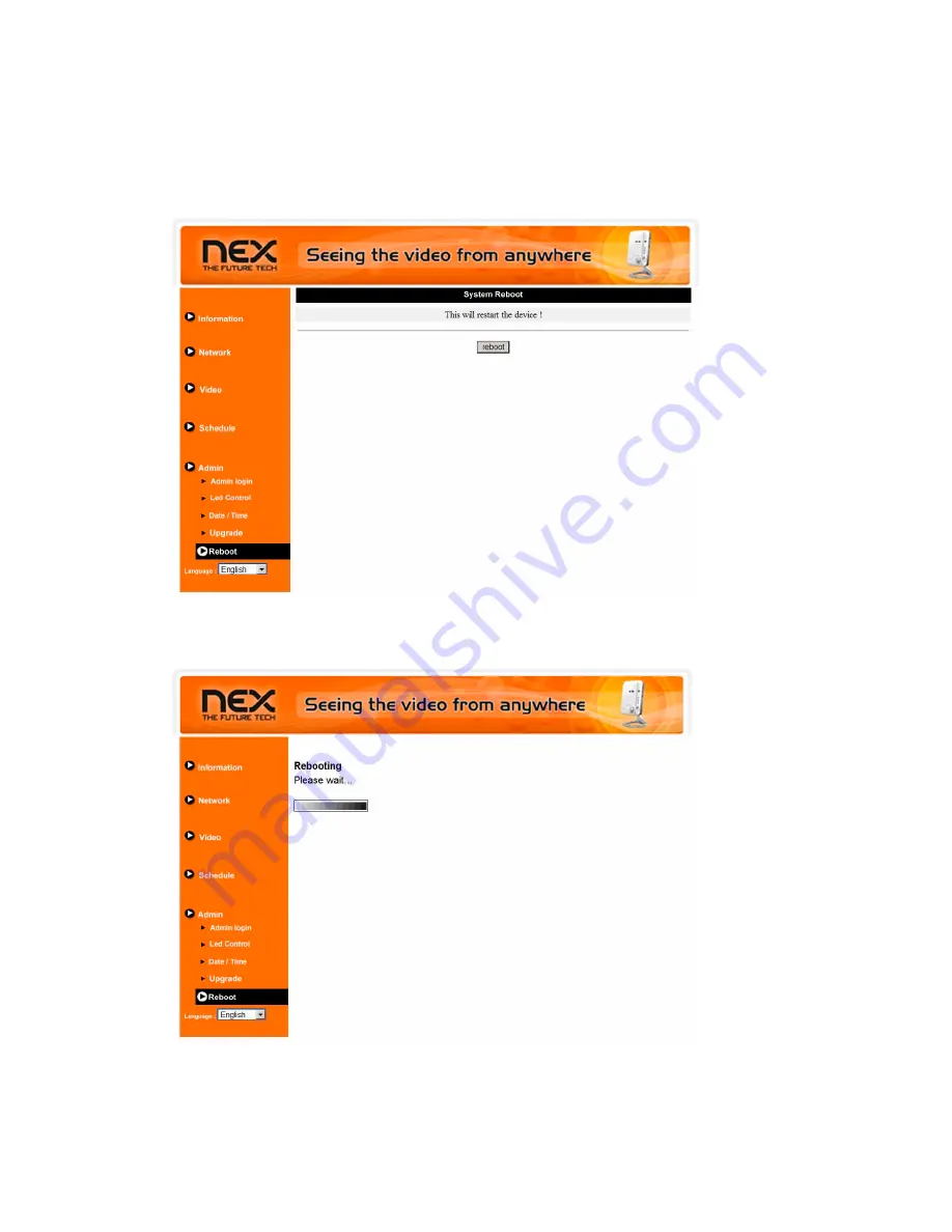 Nex 802.11 n Wireless IP Camera User Manual Download Page 44