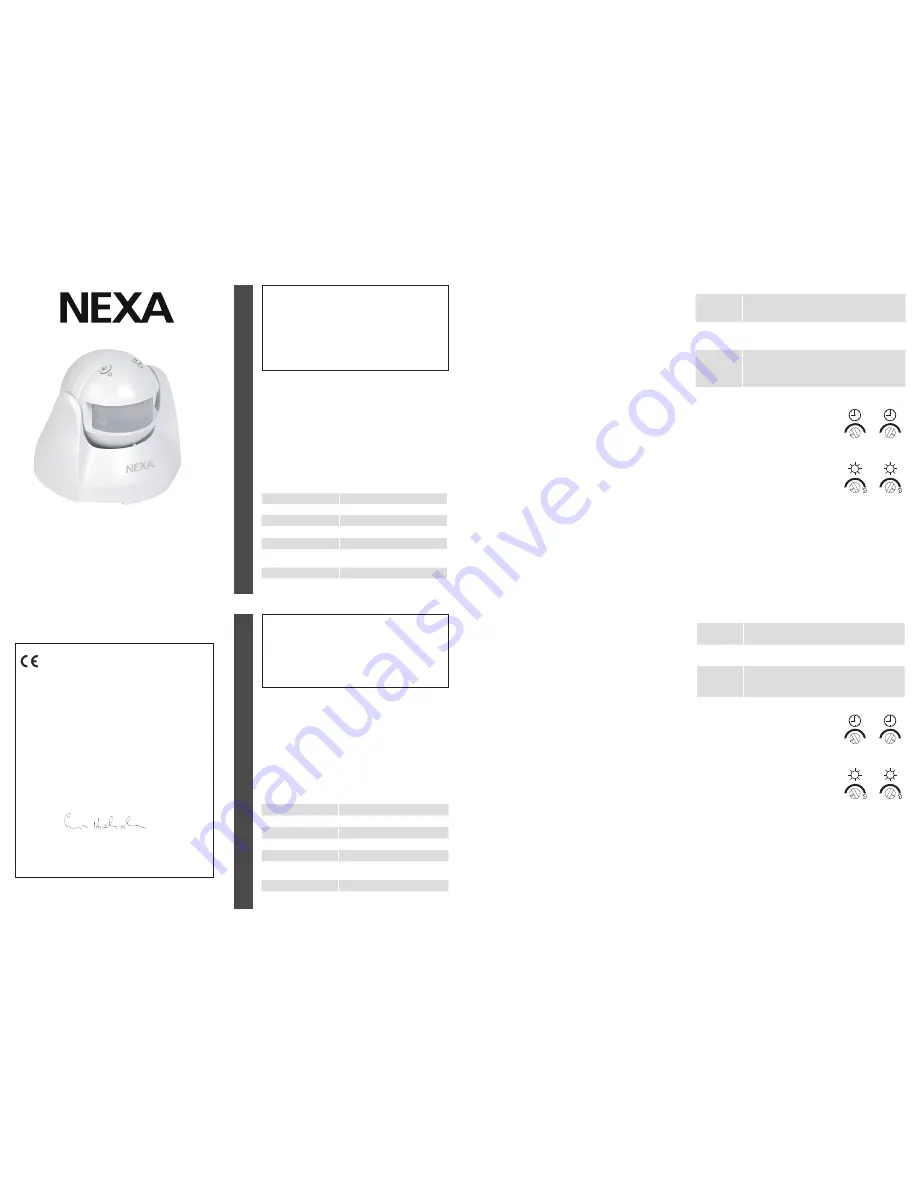 Nexa SP-816 Manual Download Page 1