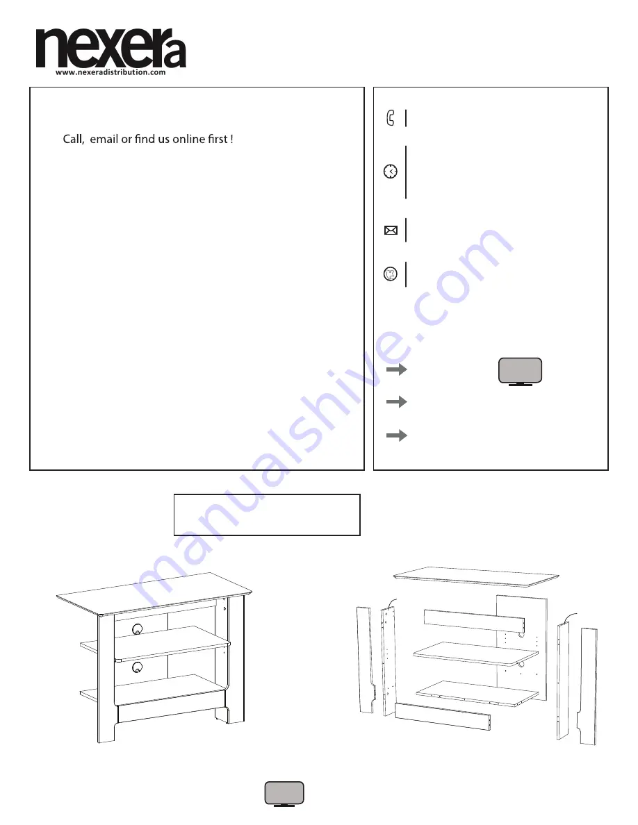 NEXERa 100206 Assembly Instructions Manual Download Page 1