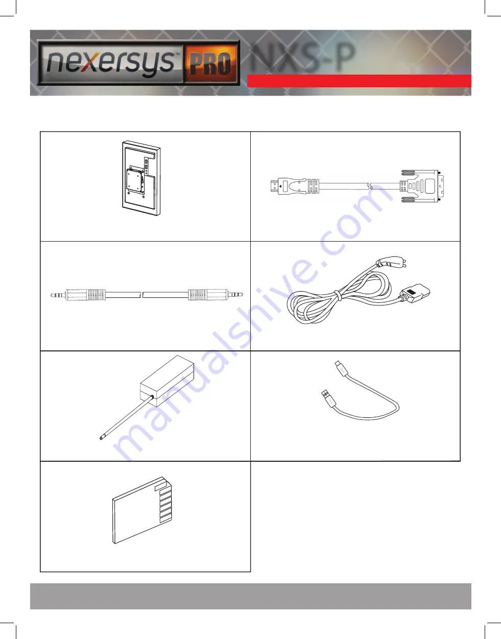 Nexersys PRO NXS-P Assembly Manual Download Page 8