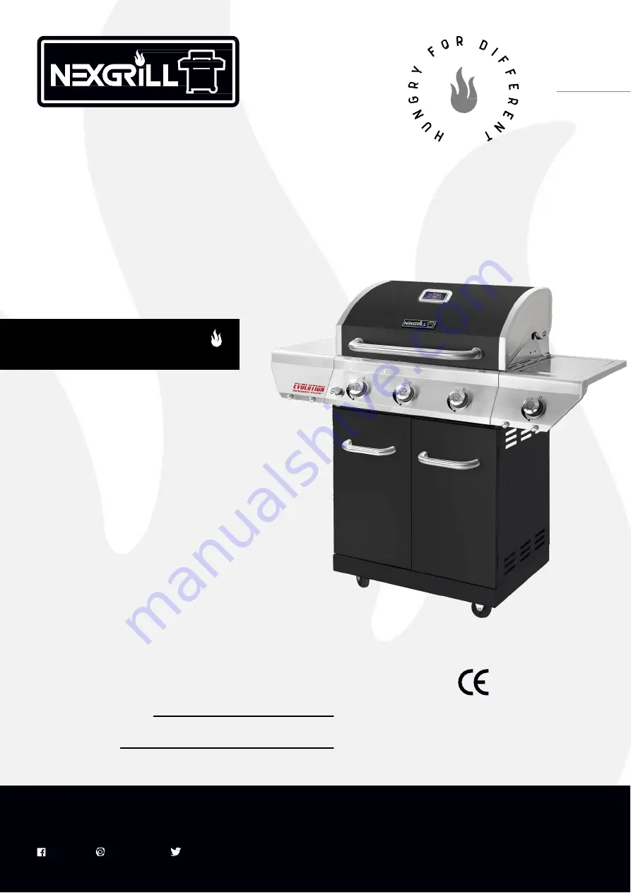 Nexgrill evolution infrared plus Instruction Manual Download Page 58