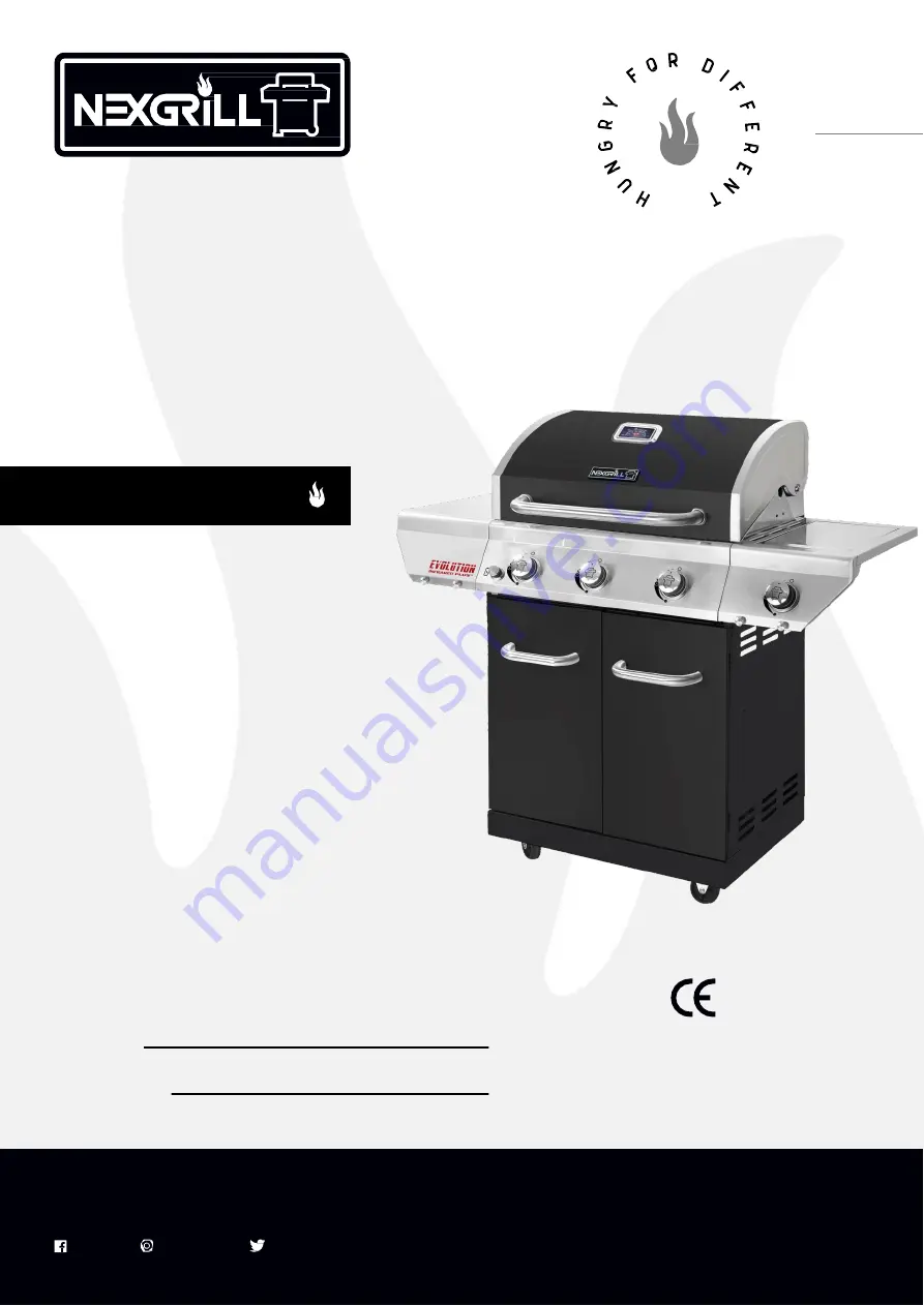 Nexgrill evolution infrared plus Instruction Manual Download Page 84