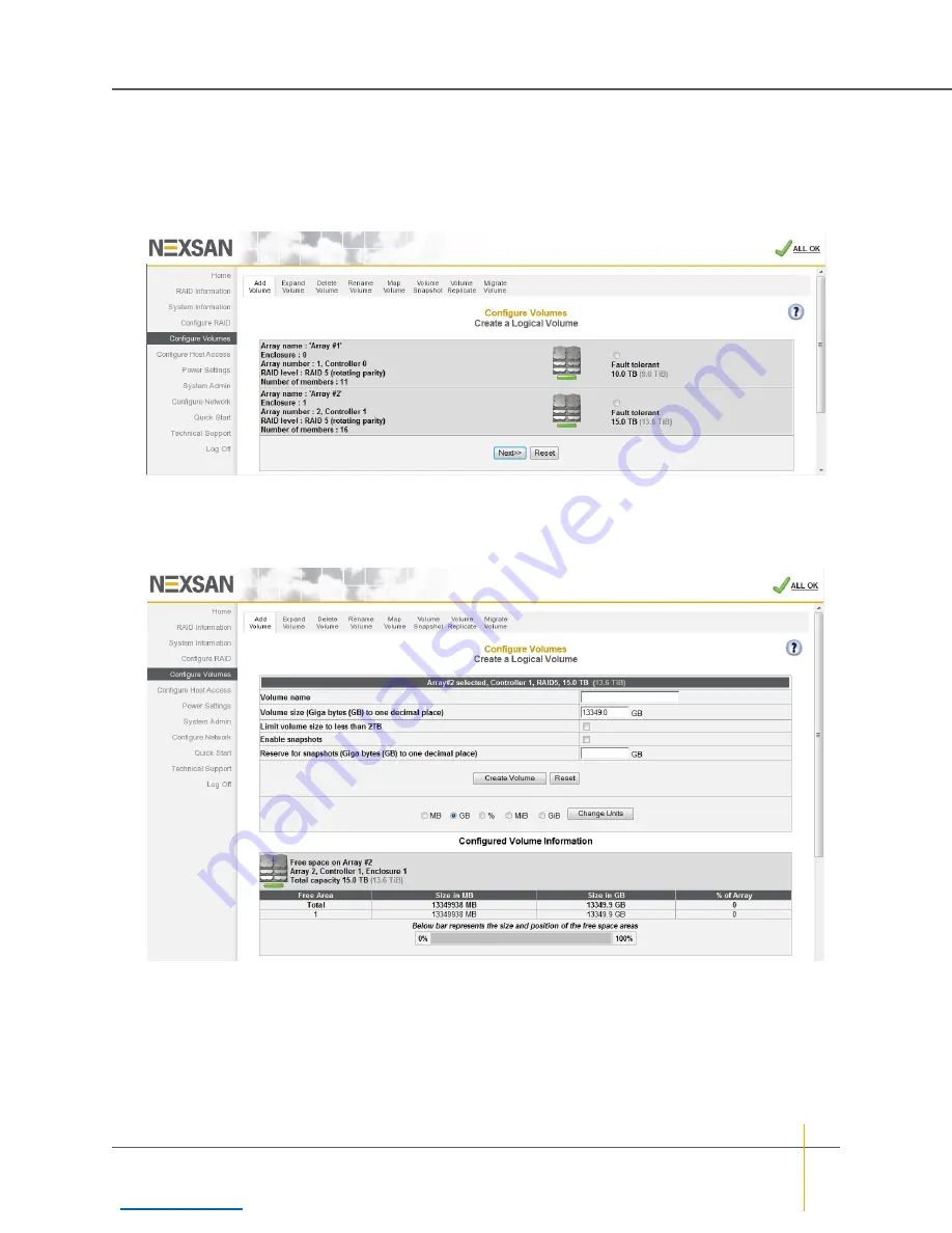 Nexsan BEAST Series User Manual Download Page 45