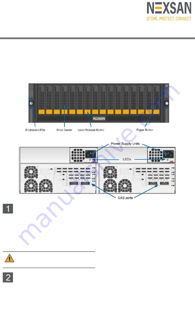 Nexsan UNITY2000 Скачать руководство пользователя страница 1