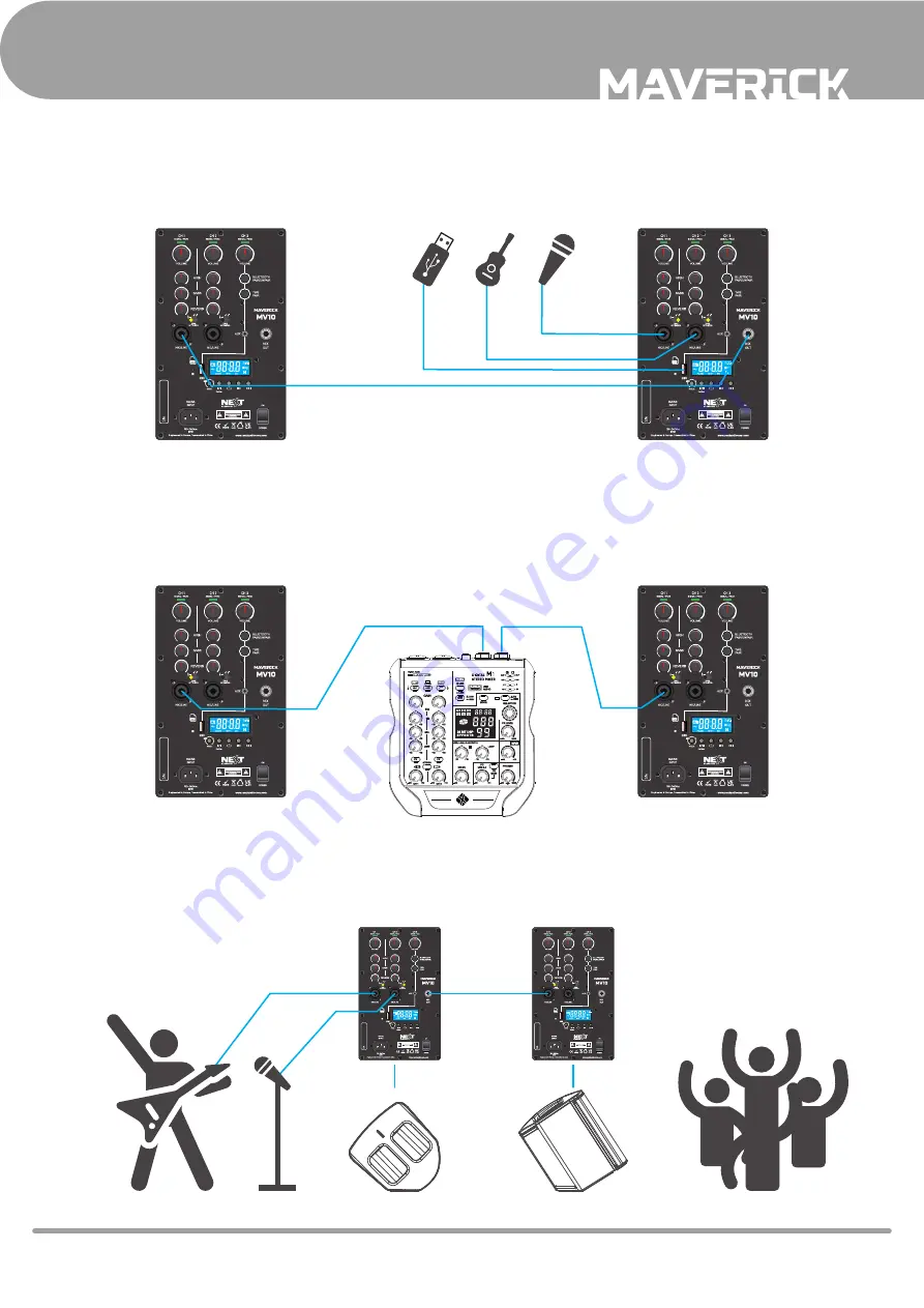 next audiocom MAVERICK MV10 User Manual Download Page 8