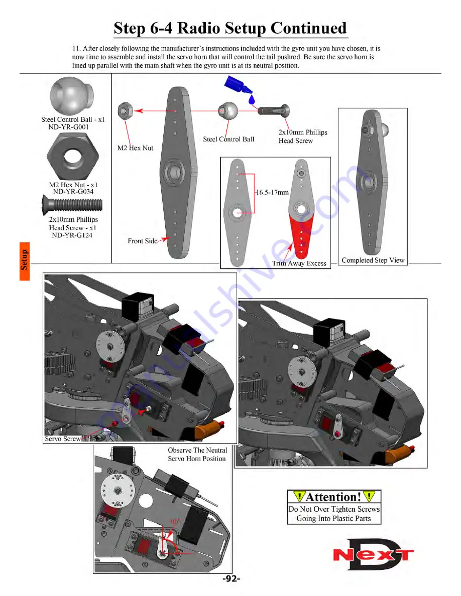 Next D Rave ENV Instruction Manual Download Page 94