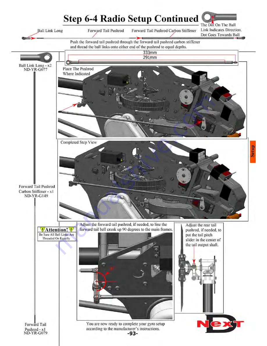 Next D Rave ENV Instruction Manual Download Page 95