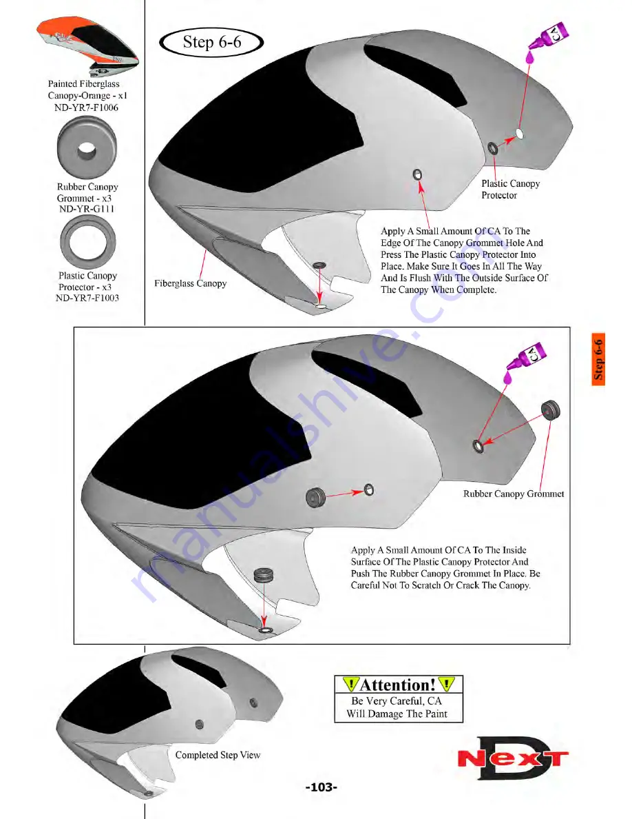 Next D Rave ENV Instruction Manual Download Page 105