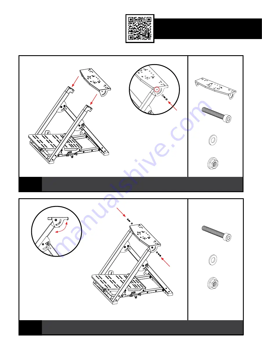 Next Level Racing WHEEL STAND 2.0 Instruction Manual Download Page 9