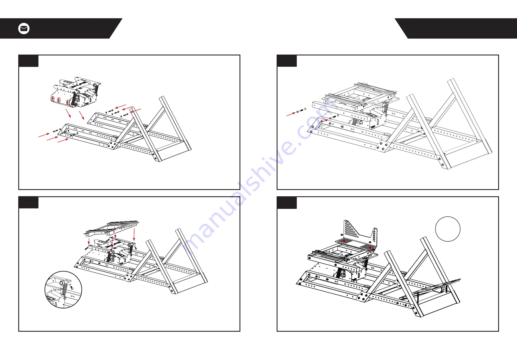 Next Level Racing GTTRACK FRAME Скачать руководство пользователя страница 5