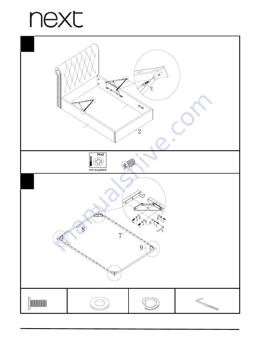 Next 125587 Assembly Instructions Manual Download Page 6