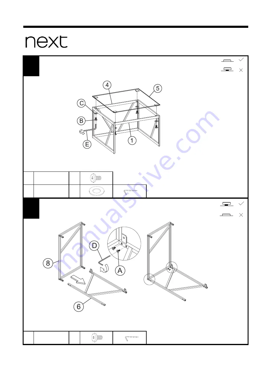 Next 126260 Assembly Instructions Manual Download Page 9