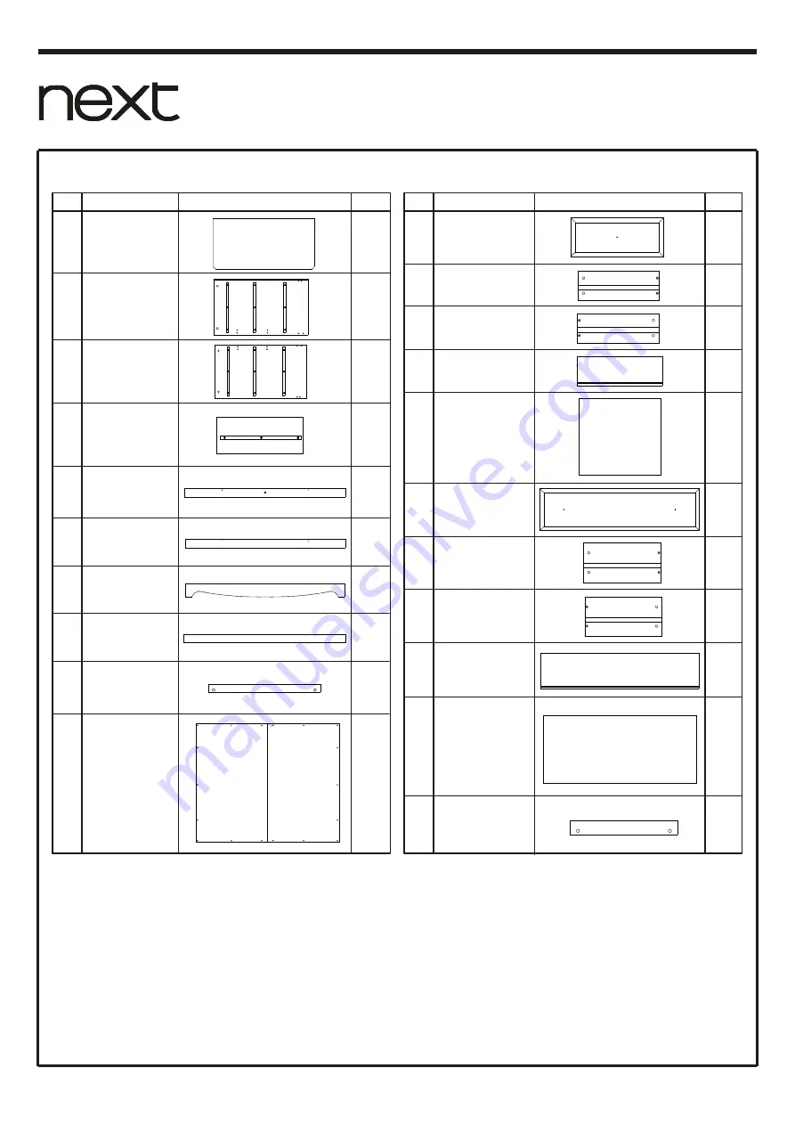 Next 133346 Assembly Instructions Manual Download Page 4