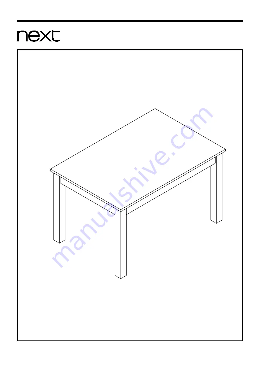 Next 136638 Assembly Instructions Manual Download Page 1