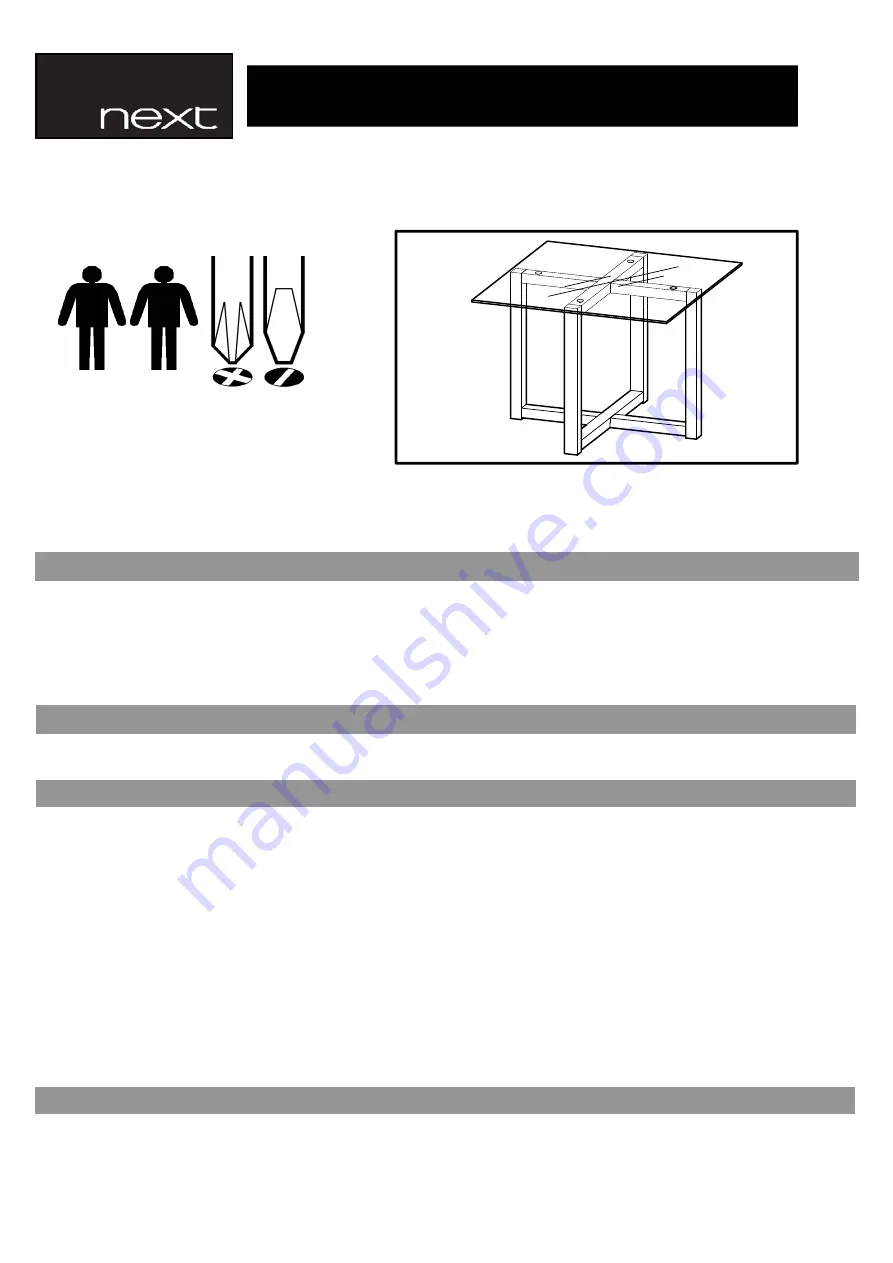 Next 145779 Assembly Instructions Manual Download Page 1