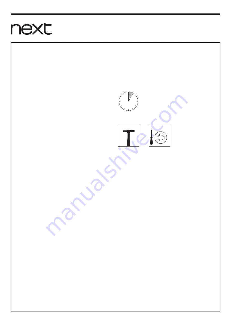 Next 150714 21 Assembly Instructions Manual Download Page 2