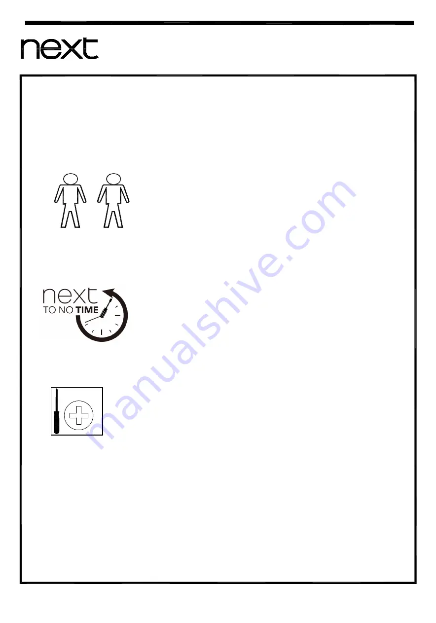 Next 175406 Assembly Instructions Manual Download Page 3