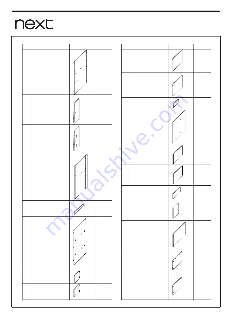 Next 21 47 62 Assembly Instructions Manual Download Page 6