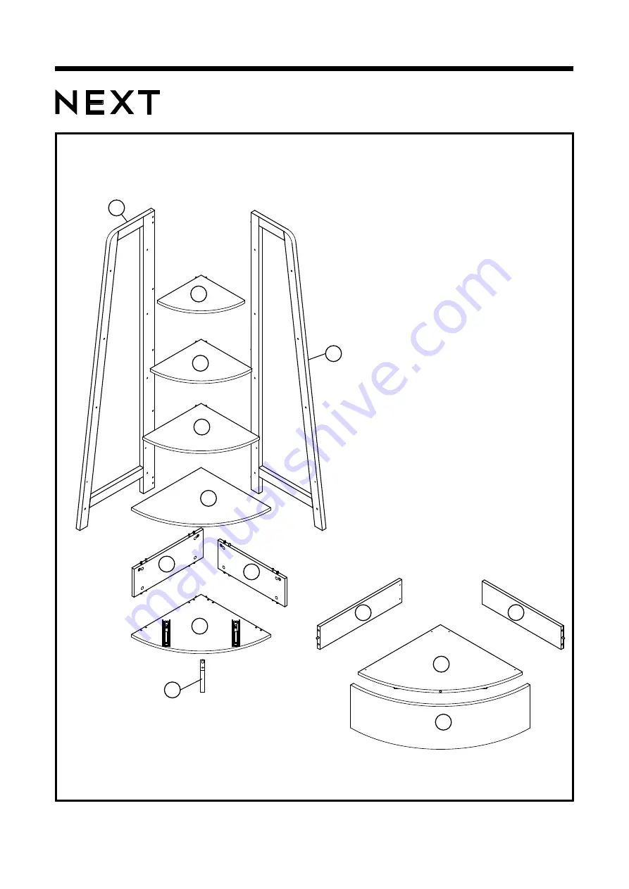 Next 217201 Assembly Instructions Manual Download Page 4