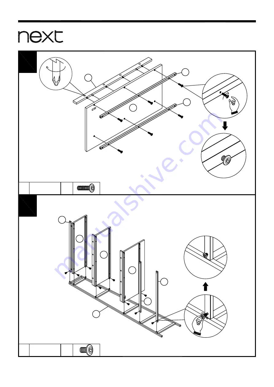 Next 233434 Assembly Instructions Manual Download Page 8