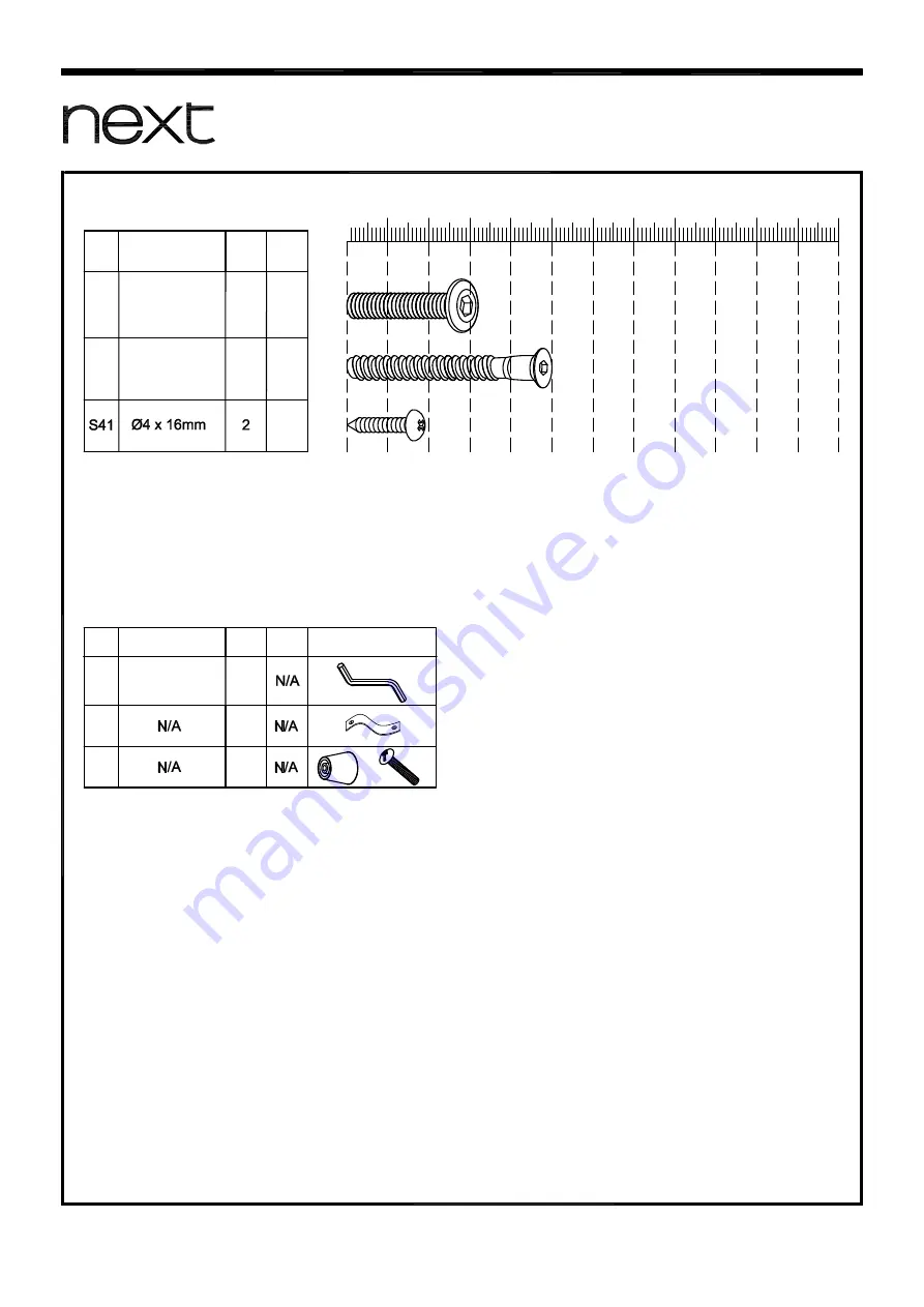 Next 266919 Assembly Instructions Manual Download Page 5