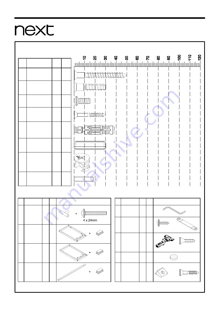 Next 279192 Assembly Instruction Manual Download Page 5