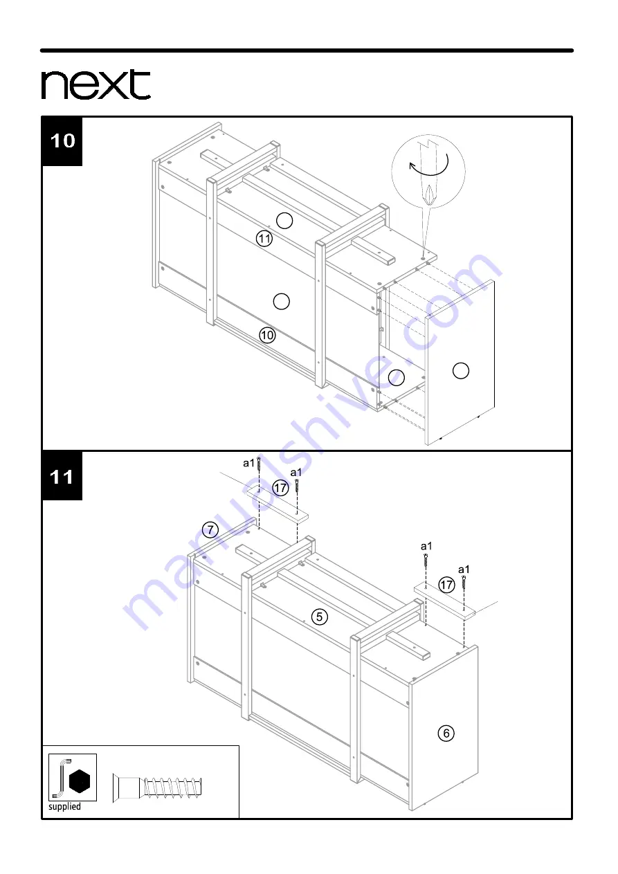 Next 279192 Assembly Instruction Manual Download Page 11