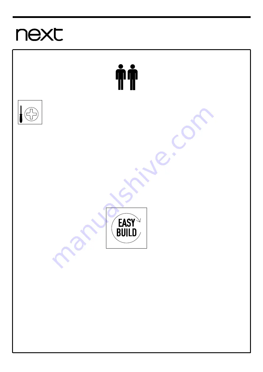 Next 283431 Assembly Instructions Manual Download Page 3