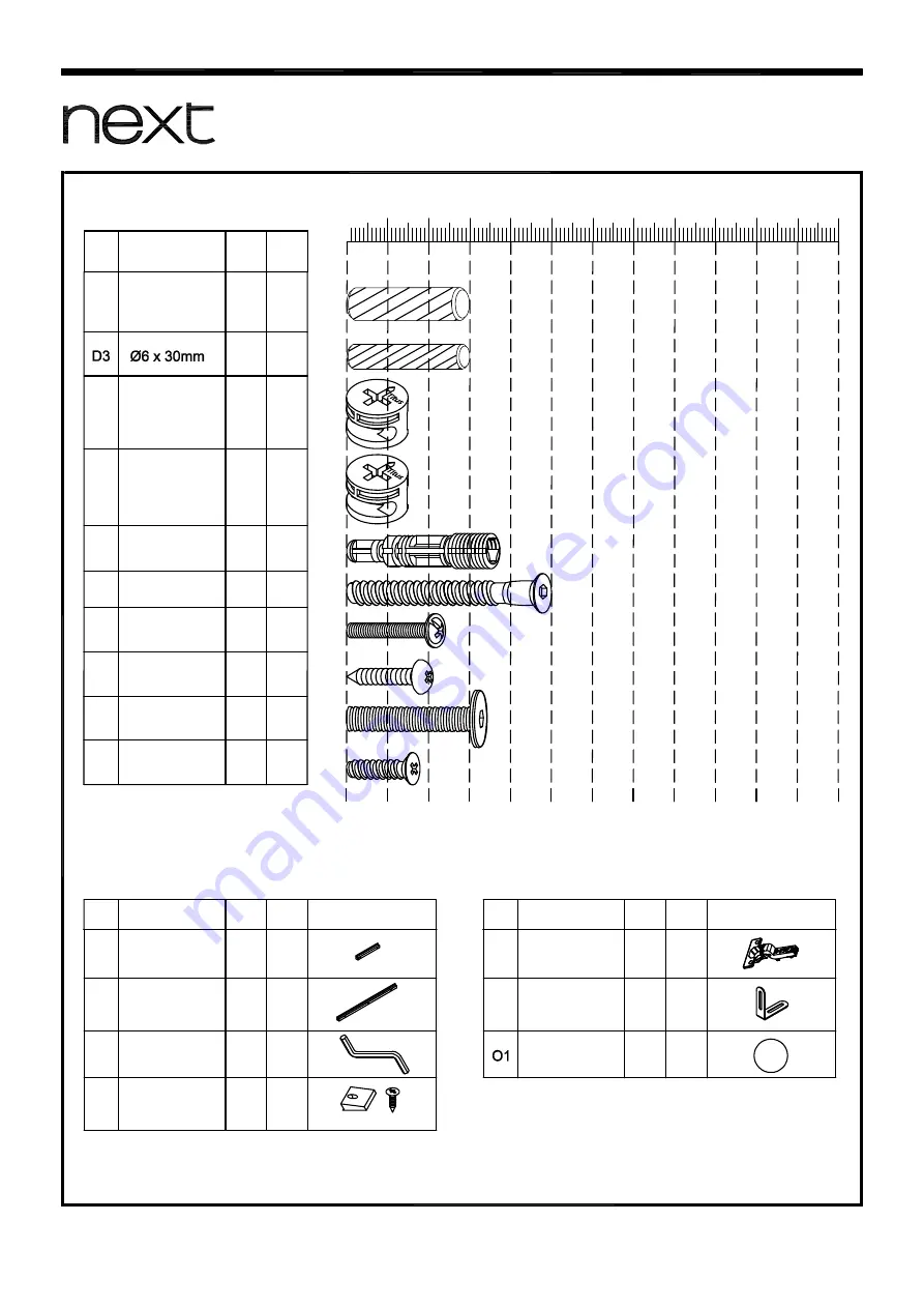 Next 293418 Assembly Instructions Manual Download Page 5