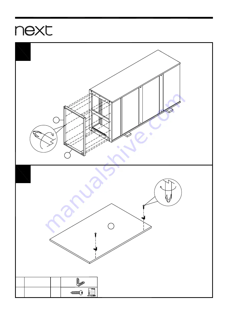 Next 293418 Assembly Instructions Manual Download Page 10